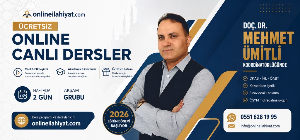 Online İlahiyat Canlı Dersler